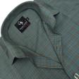 Checks Green Shirt : Business