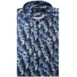 Print Light Blue Shirt : Party