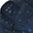 Print Blue Shirt : Party