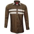 Combination Brown Shirt : Party
