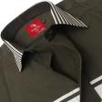 Combination Brown Shirt : Party
