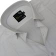 Self Design White Shirt : Business