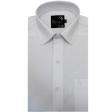 Self Design White Shirt : Business
