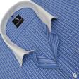 Stripes Dark Blue Shirt : Business
