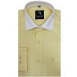 Self Design Lemon Shirt : Business