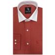 Plain Rust Shirt : Business