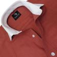 Plain Rust Shirt : Business