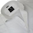 Self Design White Shirt : Business