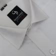 Self Design White Shirt : Business