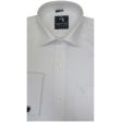 Self Design White Shirt : Business