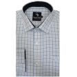 Checks Blue Shirt : Business