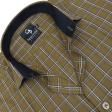 Checks Fawn Shirt : Business