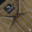 Checks Fawn Shirt : Business