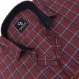 Checks Rust Shirt : Business