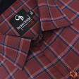 Checks Rust Shirt : Business