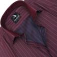 Stripes Maroon Shirt : Business