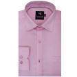 Self Design Pink Shirt : Business