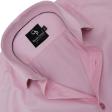 Self Design Pink Shirt : Business