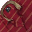 Stripes Maroon Shirt : Business