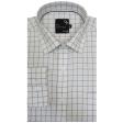 Checks White Shirt : Business