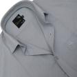 Self Design Gray Shirt : Business