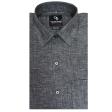Plain Dark Gray Shirt : Business