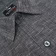 Plain Dark Gray Shirt : Business
