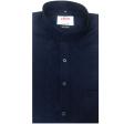 Combination Navy Blue Shirt : Ditto