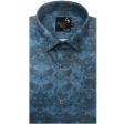 Print Green Shirt : Party