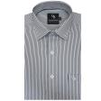 Stripes Gray Shirt : Business
