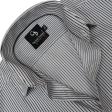 Stripes Gray Shirt : Business
