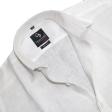 Self Design White Shirt : Business