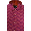 Print Pink Shirt : Party