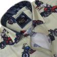 Print Khakhi Shirt : Party