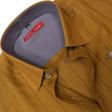 Print Khakhi Shirt : Slim