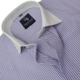 Stripes Mauve Shirt : Business