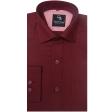 Plain Maroon Shirt : Business