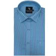 Stripes Blue Shirt : Business