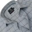 Checks Gray Shirt : Business