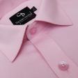 Self Design Pink Shirt : Business