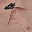 Self Design Peach Shirt : Business