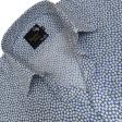 Print Blue Shirt : Party