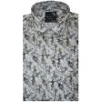 Print Brown Shirt : Party