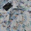 Print Light Blue Shirt : Party