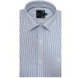 Stripes Blue Shirt : Business