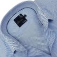 Stripes Blue Shirt : Business