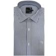 Stripes Dark Blue Shirt : Business