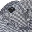 Stripes Dark Blue Shirt : Business