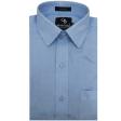 Plain Blue Shirt : Business