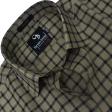 Checks Khakhi Shirt : Business